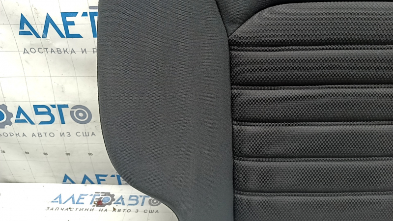 Крупный план обивки сиденья Ford Fusion, детали текстуры