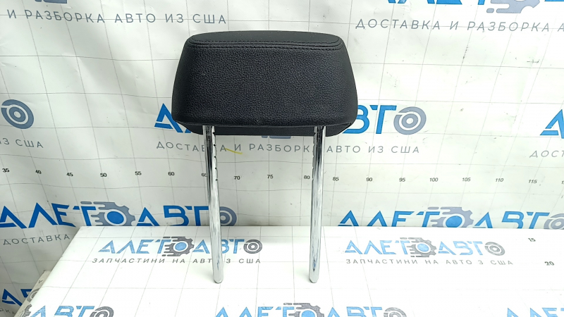 Подголовник 2 ряда правый BMW 3 F30 12-18 кожа черная, под цельную спинку, под чистку