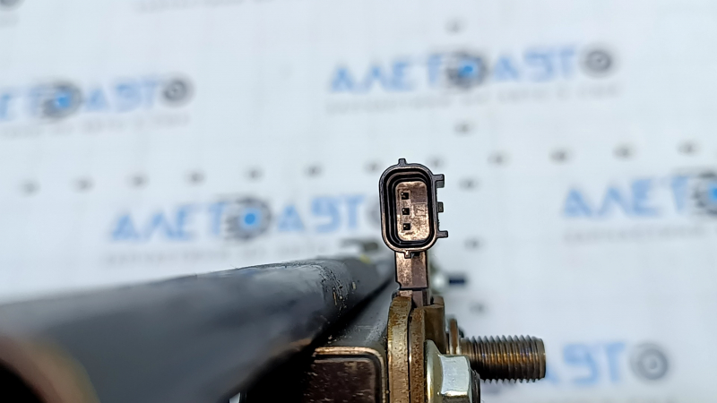 Салазка пассажирского сиденья правая Nissan Leaf 13-17 механическая, без каркаса