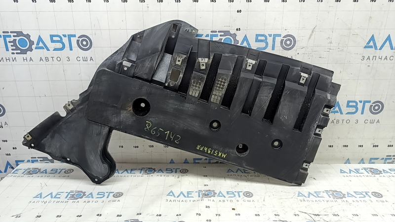 Защита переднего бампера Ford Fusion mk5 17-20 правая, потерта