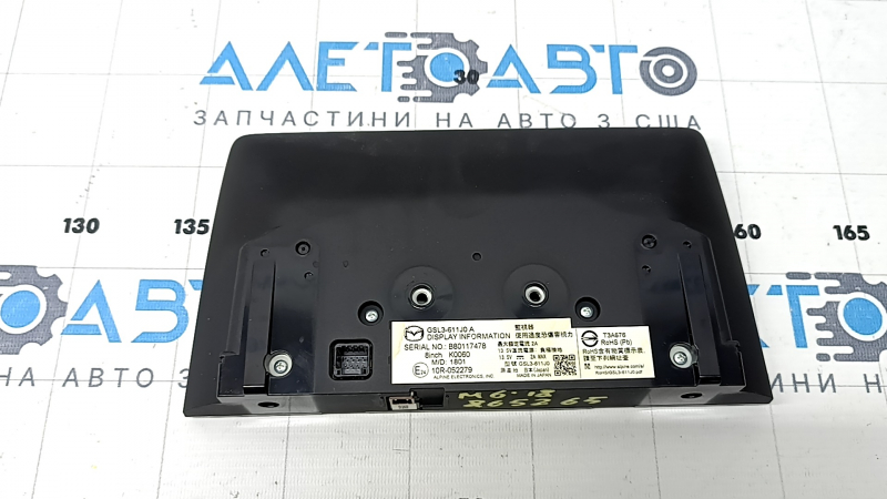 Монитор навигация дисплей Mazda 6 18-21 usa, царапины