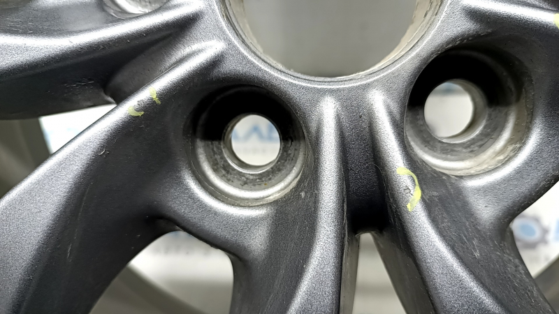 Диск колесный R17 x 7J ET40 Toyota Sienna 21-26 Dicastal легкая бордюрка, после ремонта