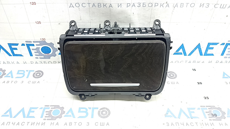 Подстаканники центральной консоли BMW 5 F10 11-16 с накладкой под дерево, царапины