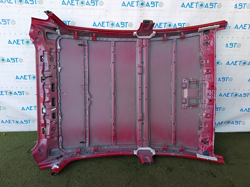 Металлическая часть крыши Toyota Prius, артикул 648705, вид с внутренней стороны.