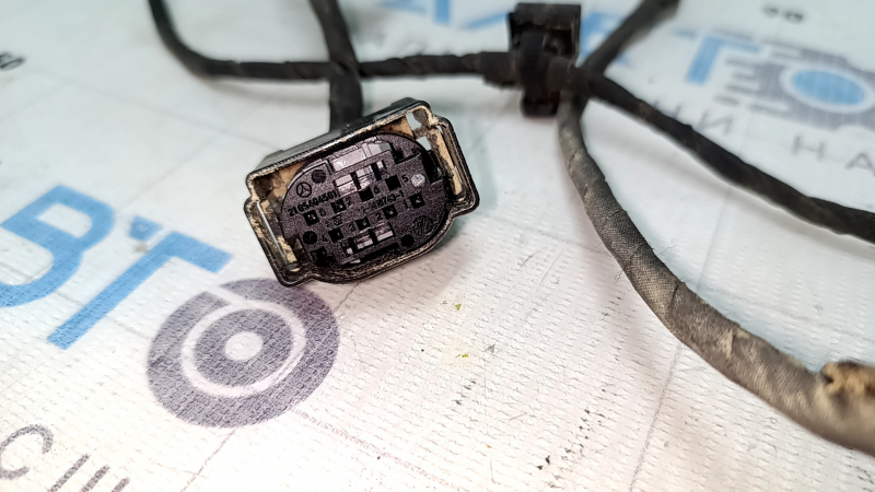 Проводка заднего бампера Mercedes C-class W205 19-21 под BSM, контакт с водой