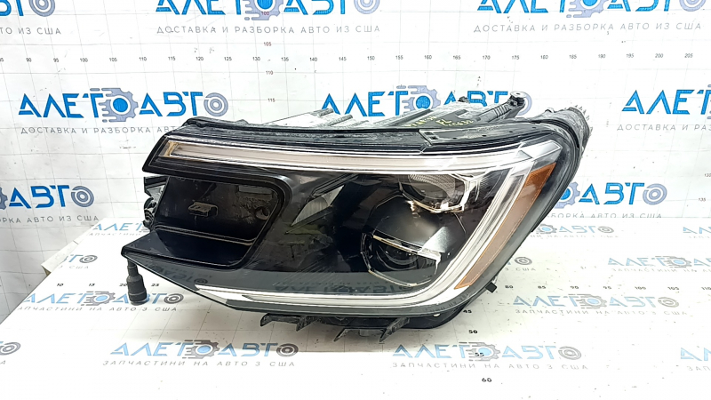 Фара передняя левая в сборе VW Atlas 24-26 LED без ambient lighting и корректора