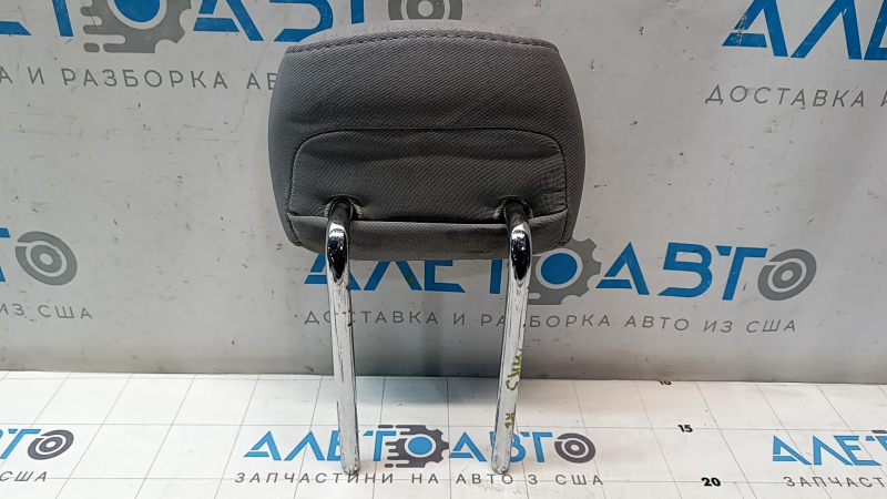 Подголовник 2 ряда правый Ford Fusion mk5 13-15 ткань серая, под химчистку, вмятости