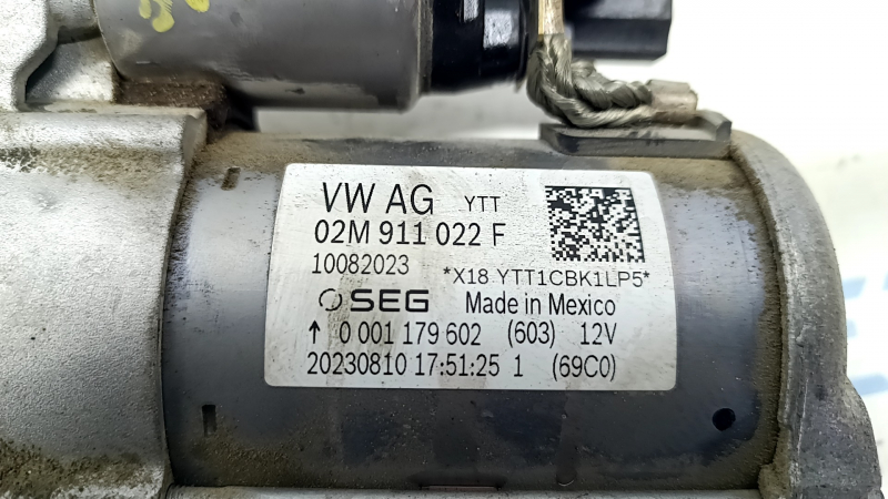 Стартер VW Atlas 18-26 2.0T, 1.5 Kw, Bosch, под start-stop
