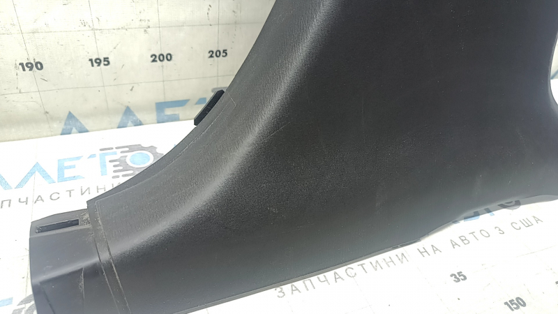Накладка центральной стойки нижняя правая Mazda CX-5 17-25 черная, царапины