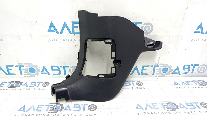 Накладка передней стойки нижняя левая Mazda CX-5 17-25 черная, без накладки, царапины