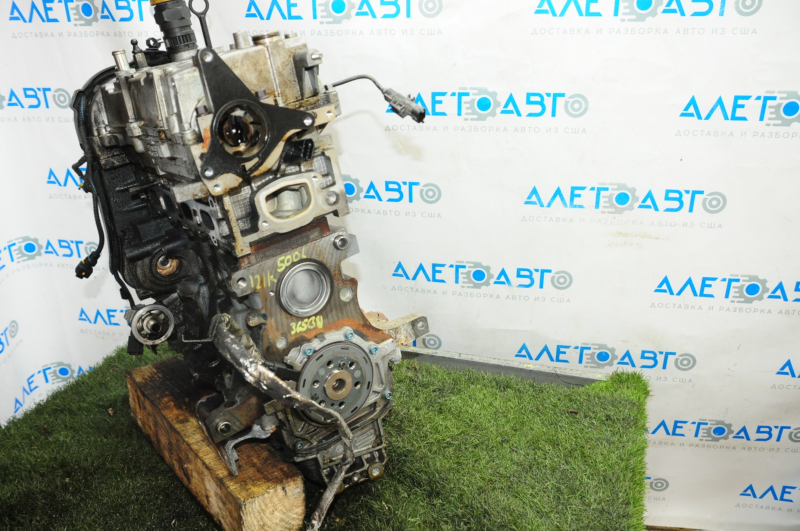 Двигатель Fiat 500L 14-15 1.4T MultiAir Turbo EAM 121к обломана фишка