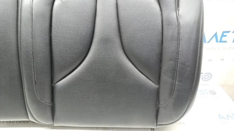 Подушка заднего ряда сидений Lincoln MKC 15-19 кожа черная, примят, под чистку, надорван