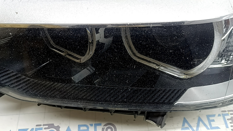 Фара передняя левая в сборе BMW 5 G30 17-20 LED Corona Rings S524A с креплением, под полировку