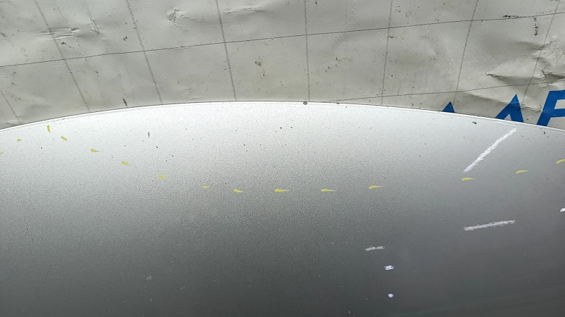 Капот голый Toyota Avalon 13-18 сталь, серебро 1F7, песок