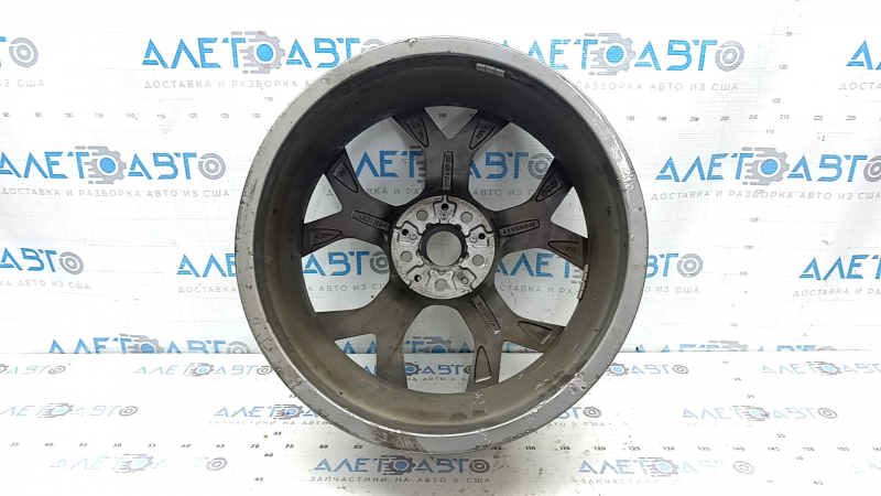 Диск колесный R19 x 7.5J ET32 5x112 BMW X3 G01 18-21 тип 1 бордюрка, коррозия