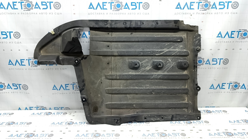 Защита днища передняя центральная BMW X5 G05 19-26 AWD нет фрагмента, трещины