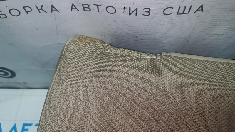 Боковушка заднего сиденья левая Nissan Maxima A36 16-18 ткань бежевая, под химчистку, сломано крепление