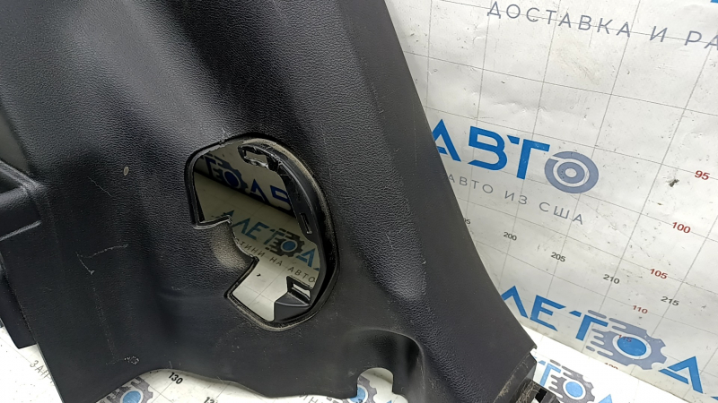 Обшивка арки левая Jeep Cherokee KL 19-23 черн, под электро крышку, с прикуривателем и плафоном, царапины