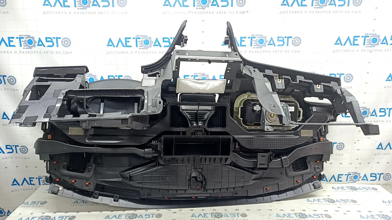 Торпедо передняя панель с AIRBAG Lincoln MKC 15-19 черная