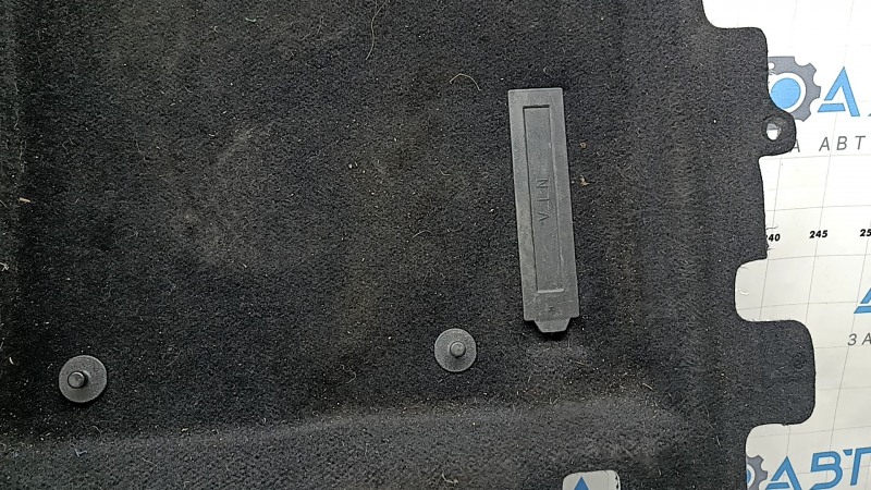 Покрытие пола переднее Mazda CX-50 23-26 черное, под чистку