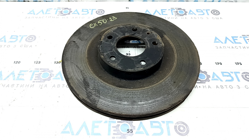Диск тормозной передний левый Mazda CX-50 23-26 325/25мм ржавый