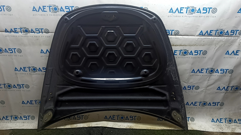 Капот голый Tesla Model 3 18-23 сталь, графит PMNG, царапина, сколы