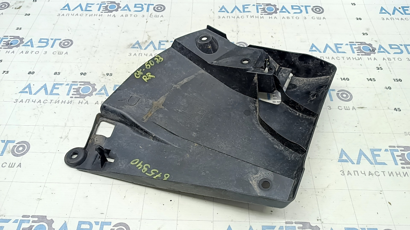 Защита задней балки правая Mazda CX-50 23-26 примята, надрыв, сломана защелка