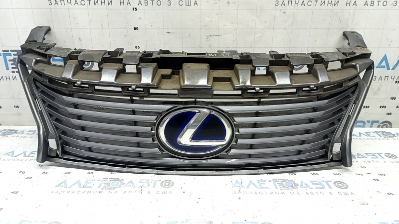 Решетка радиатора grill Lexus ES300h ES350 13-15 дорест со значком, песок