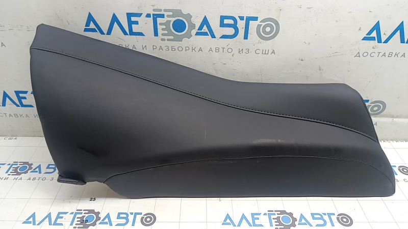 Боковая накладка задних сидений правая Tesla Model 3 18-23 кожа черная, надрывы