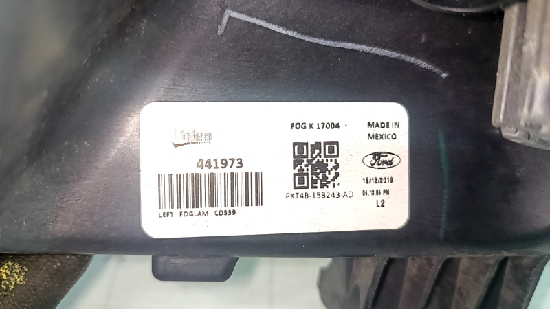 Противотуманная фара птф левая Ford Edge 19-24 LED, песок