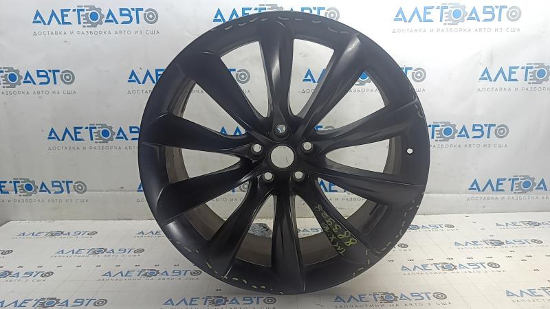 Диск колесный R22х9J ET35 Tesla Model X 16-21 черный, бордюрка