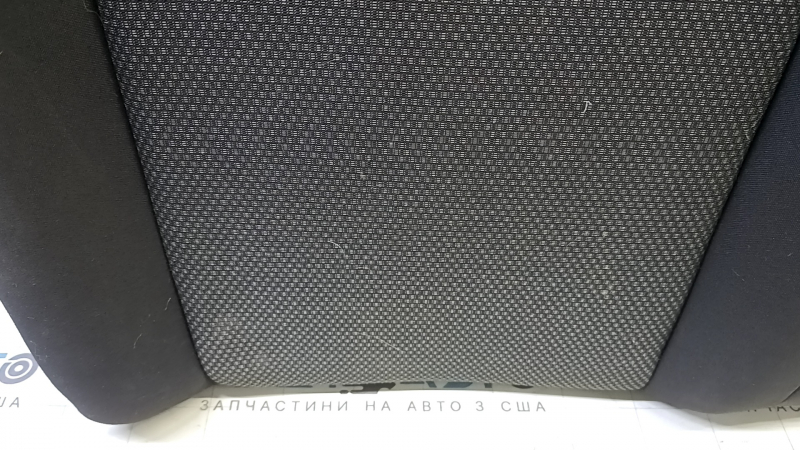 Крупный план ткани задней спинки сиденья Volkswagen Jetta 2019-2021