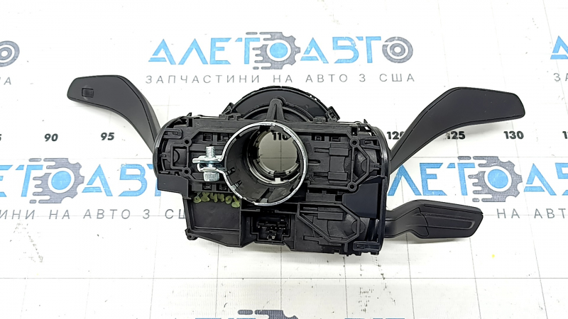 Подрулевой переключатель гитара в сборе Audi A4 B9 17-25 с шлейфом, с dynamic steering, потерт