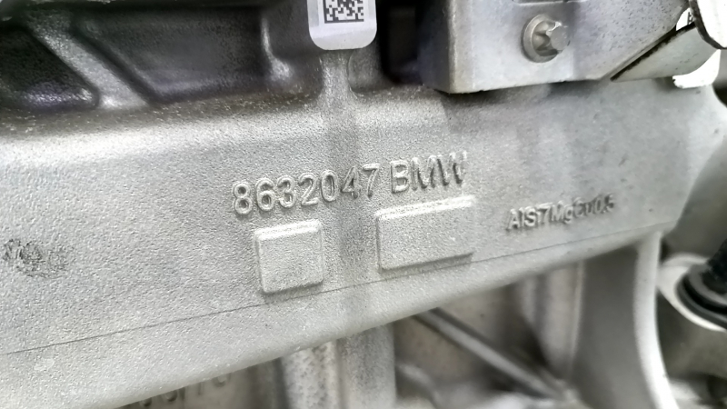 Двигатель BMW X1 F48 20-21 2.0T B46A20B 59к, повреждение водой, эмульсия, с гидротрансформатором, на запчасти