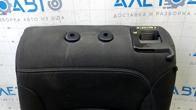 Спинка заднего ряда сидений левая Chevrolet Cruze 16-16 ткань черная, под химчистку