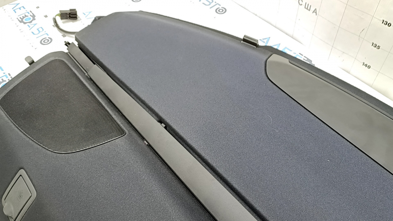 Полиця ззаду Mercedes W213 E 300/350 17-20 чорна зі шторкою, Burmester, з накладками, що вигоріла, під чищення