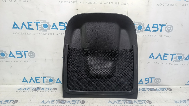 Накладка пассажирского сидения задняя Audi A4 B8 08-16 черная, царапины, надлом крепления