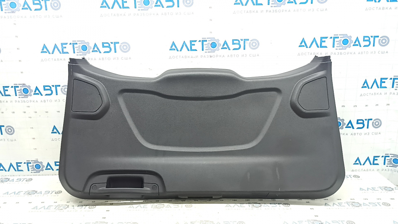 Обшивка двери багажника нижняя Ford C-max MK2 13-18 черная, царапины, сломано крепление
