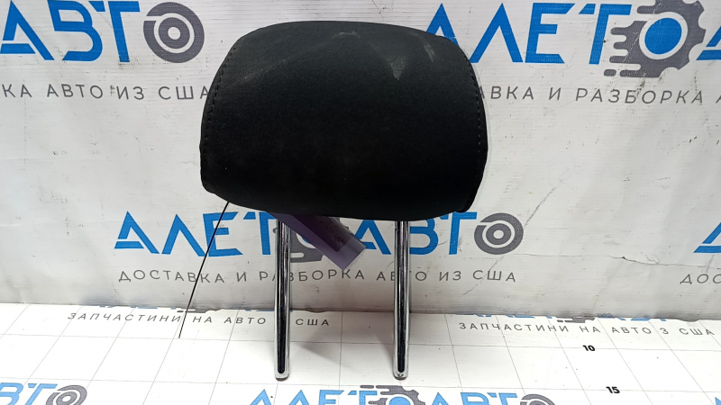 Подголовник 2 ряда правый Ford Fusion mk5 13-16 ткань черная, под химчистку, выгоревший