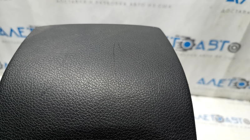 Накладка центральной консоли задняя Nissan Altima 13-18 черная, царапина