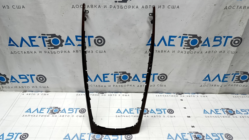 Центральная консоль бокс для Audi A4 B8 2008-2012, вид спереди
