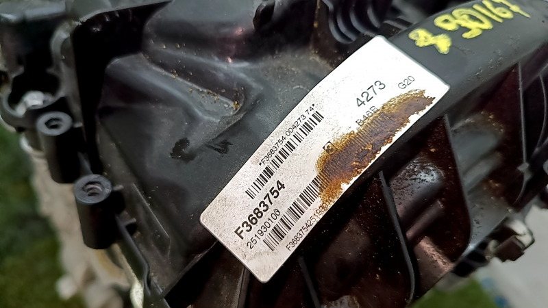Двигатель BMW 3 G20 19-23 2.0T B46B20B RWD 41к, повреждение водой, эмульсия, на запчасти