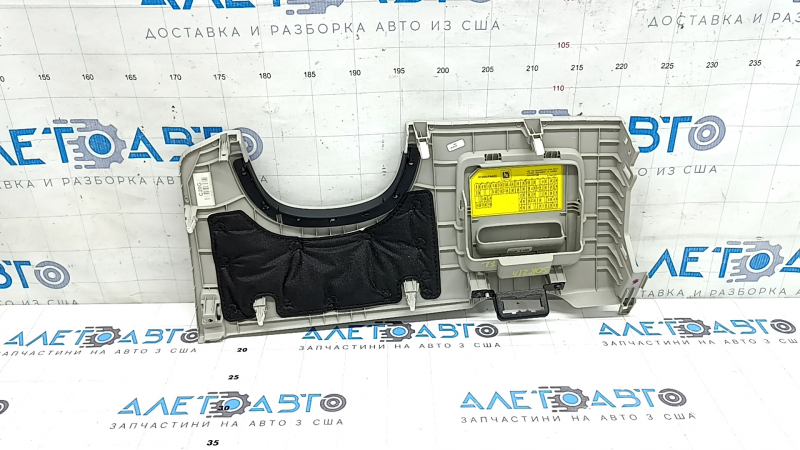 Накладка колени водителя Kia Sorento 21-26 HEV, PHEV серая, с заглушкой