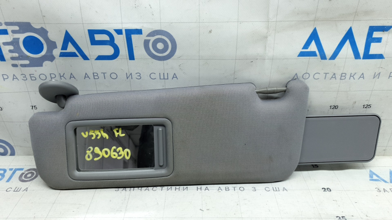 Козырек левый Toyota Camry v55 15-17 usa серый, без крючка, под чистку