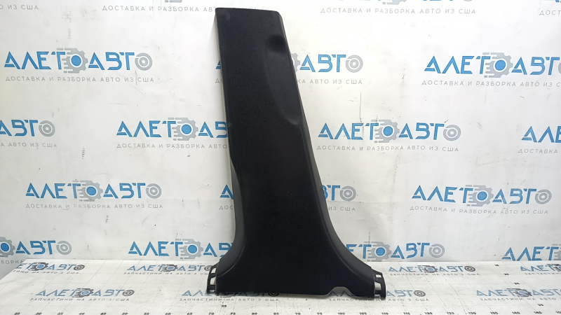 Накладка центральной стойки нижняя левая Acura MDX 07-09 черная, царапины
