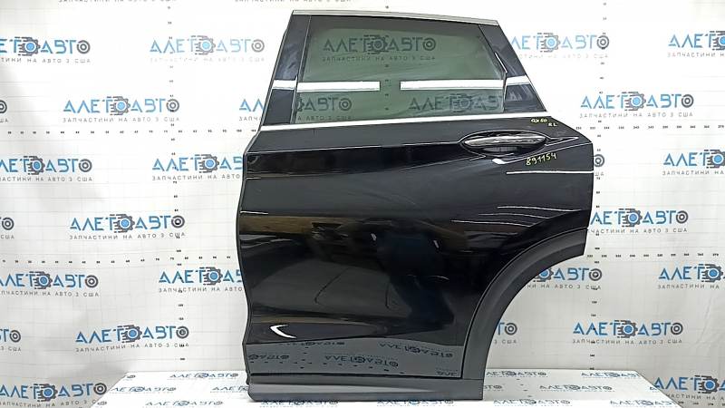 Дверь задняя левая Infiniti QX50 19-25, черный цвет G41, без дефектов