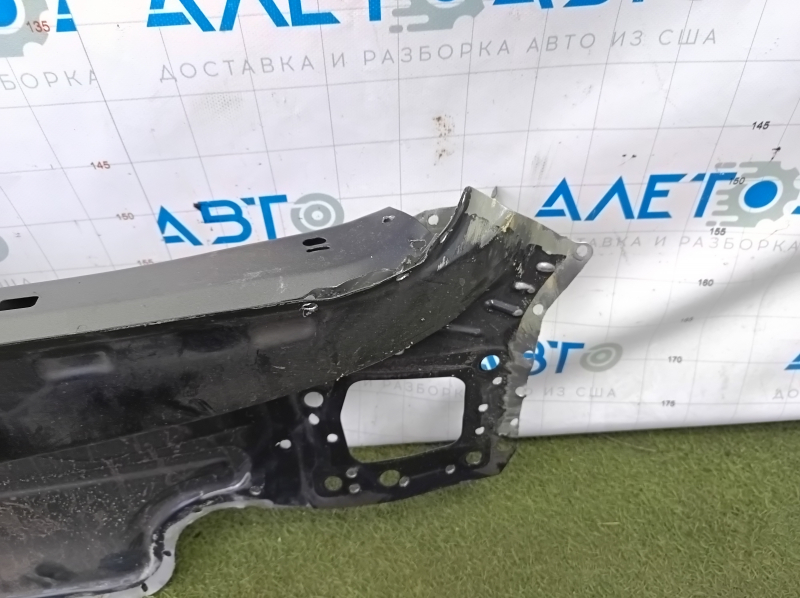 Задняя панель Audi A4 B9 17-20 2 части, высверлена, графит