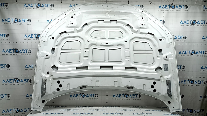 Капот голый Audi Q5 80A 18-24 алюминий, белый LY9C
