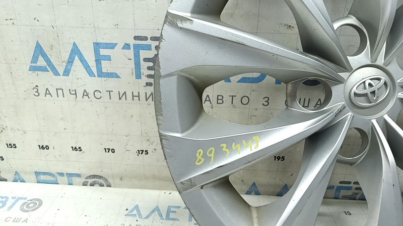Колпак колесный R16 5*114.3 Toyota Camry v55 15-17 бордюрка, под покраску
