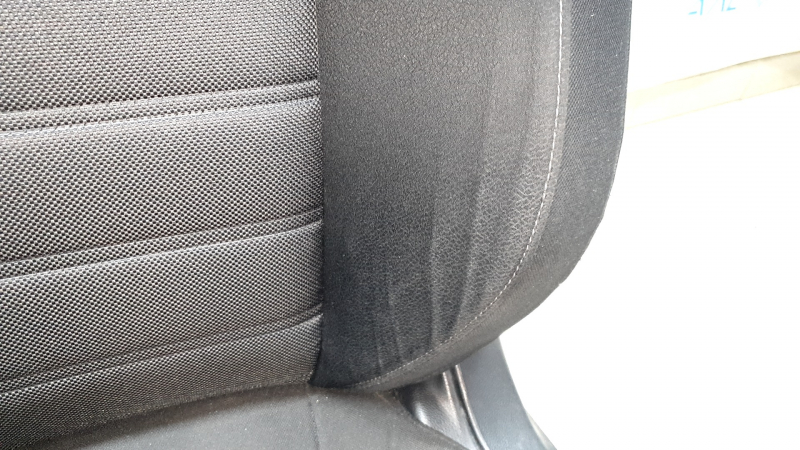 Водительское сидение Honda CRV 17-22 без airbag, электро, ткань черное, под чистку, потёрто
